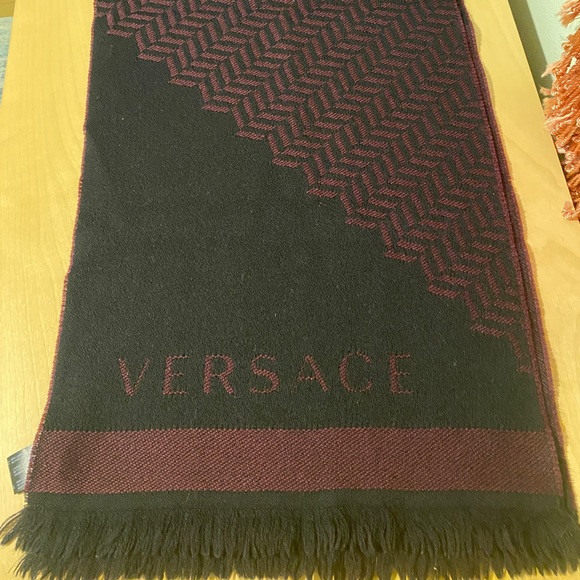 Versace Wool Scarf - Picture 2 of 6